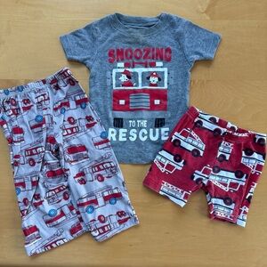 Fire Truck Pajamas for Kids